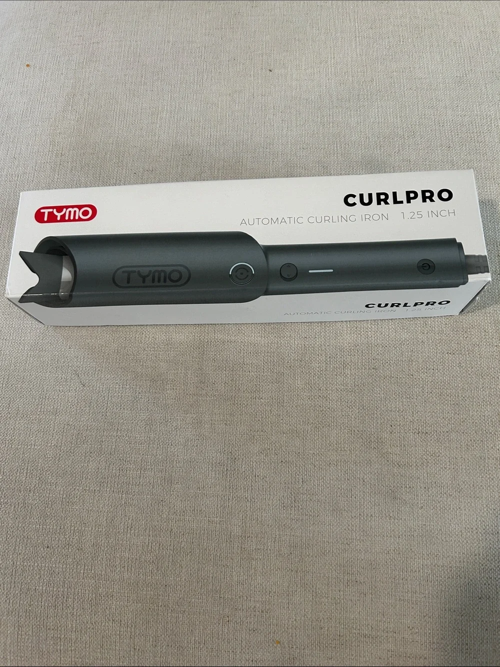 TYMO CURLPRO GREY, automatic curling iron, 1.25, NWT